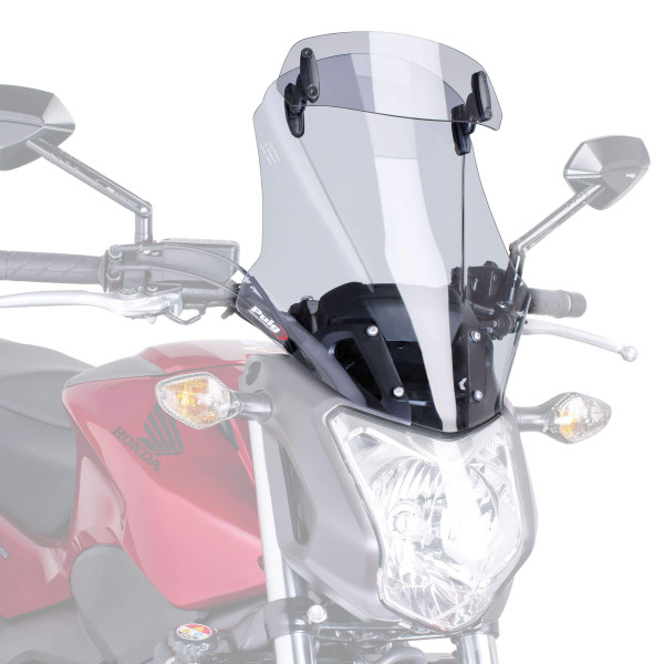 Puig Puig touring screen with visor | light smoke | honda nc 700 s 2012>2013